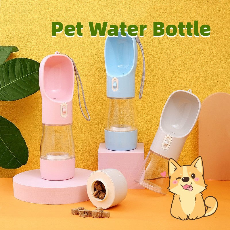 ペット 犬用給水ボトル 給餌ボウル ポータブル 水筒 犬用屋外旅行用 給水器 ドッグボウル