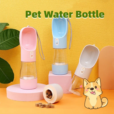 ペット 犬用給水ボトル 給餌ボウル ポータブル 水筒 犬用屋外旅行用 給水器 ドッグボウル
