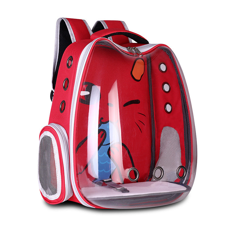 ペット用品 ペット用リュックサック 便利 ペットスペースバッグ 通気性ショルダーキャットバッグ ドッグバッグ