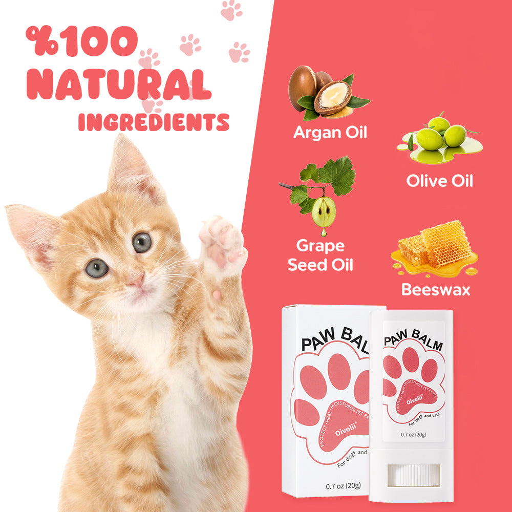 ペット再生フットクリーム 猫の肉球ひび割れ防止爪ケアクリーム