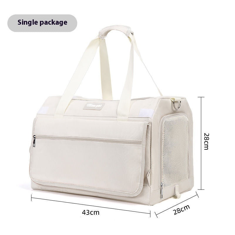 お出かけに便利な猫用ストレス軽減トラベルバッグ