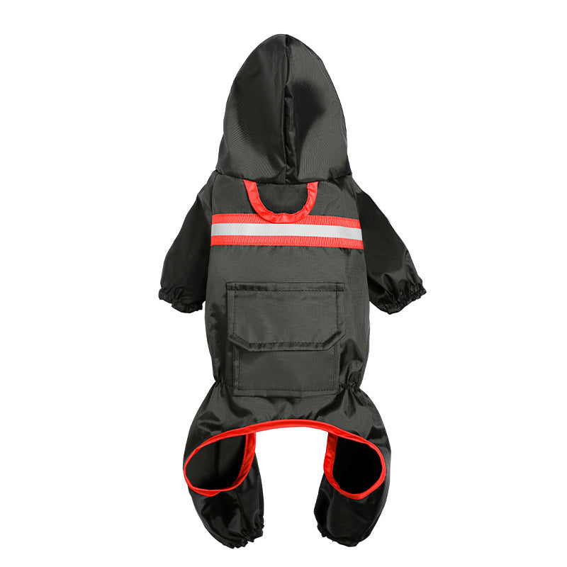 反射レインコート ペット服 ペット