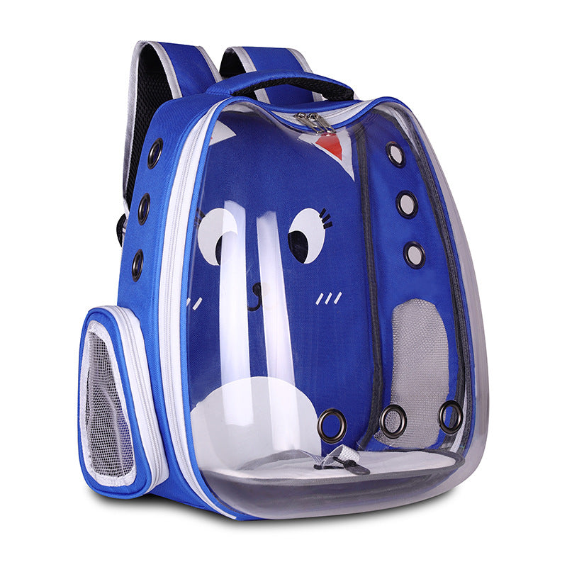 ペット用品 ペット用リュックサック 便利 ペットスペースバッグ 通気性ショルダーキャットバッグ ドッグバッグ