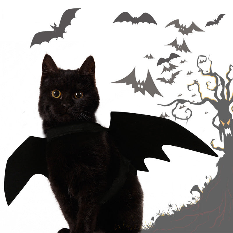 ハロウィン コスチューム ペット用コウモリの羽 ペット コスプレ 小道具 ハロウィン 服 猫 犬 コスチューム ペット用品