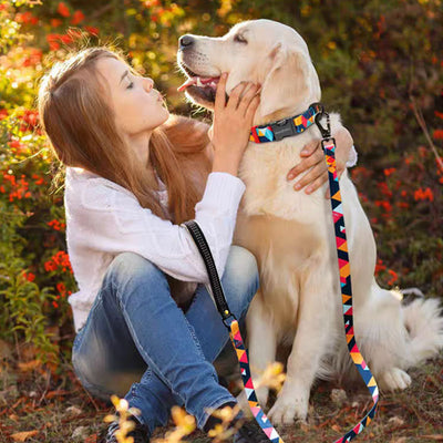 手持ちロープ式脱走防止犬用リード ペット用品