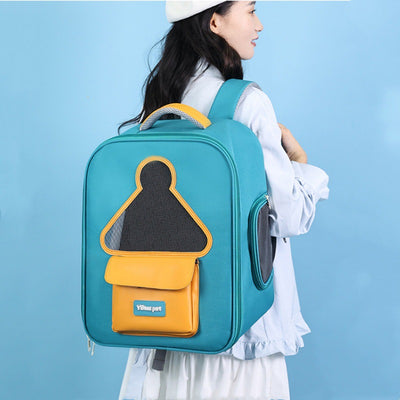 ポータブル猫バッグトラベルペットバッグ