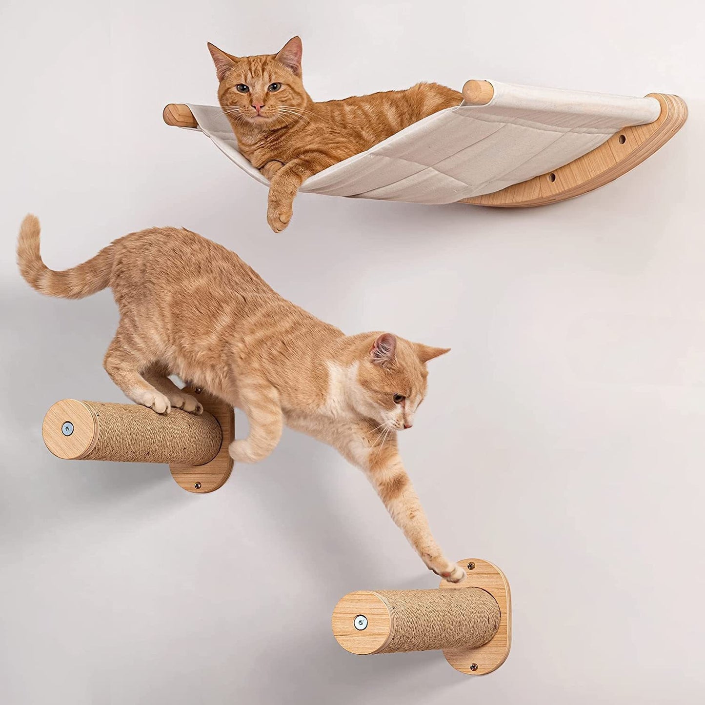 木製壁掛け猫ハウス