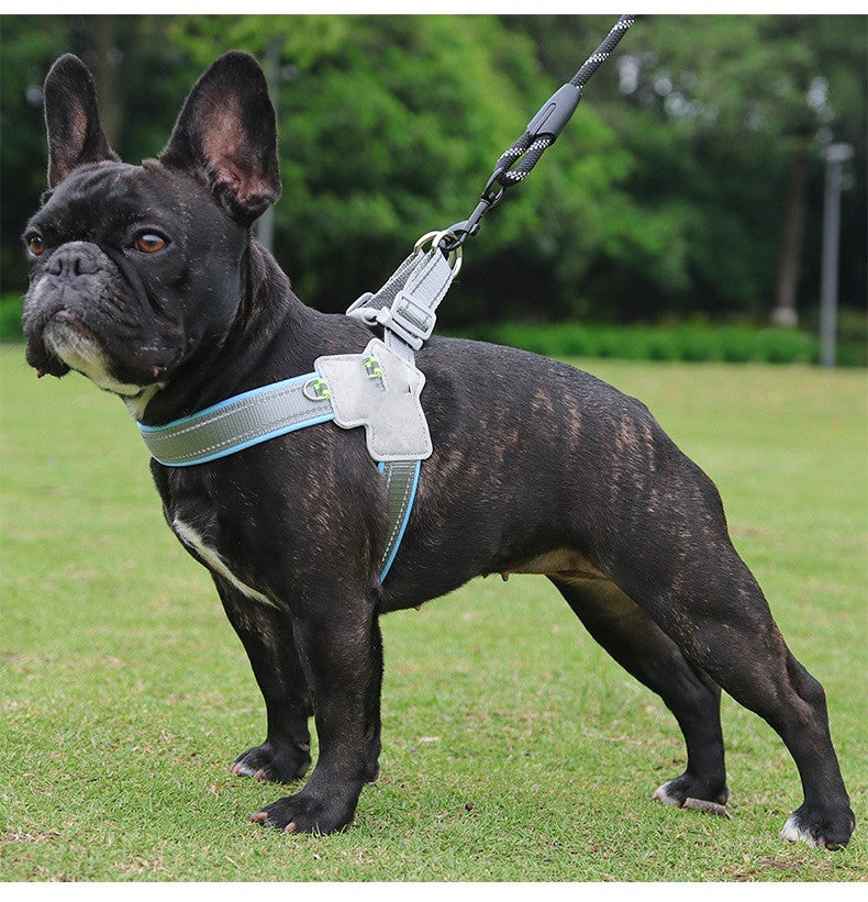 新作 犬用胸当て 牽引ロープ 通気性メッシュ ペット用リード 手持ちロープ