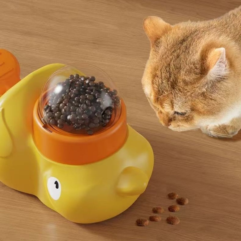自動給餌器付きインタラクティブおもちゃ猫用トイトレーニング
