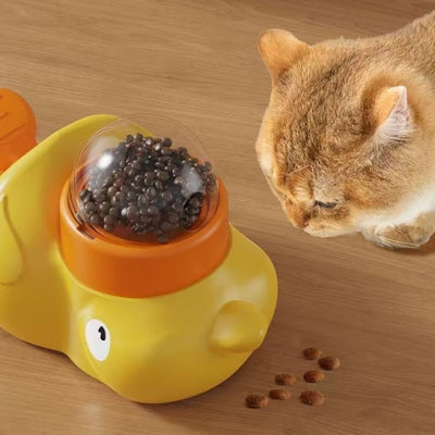 自動給餌器付きインタラクティブおもちゃ猫用トイトレーニング