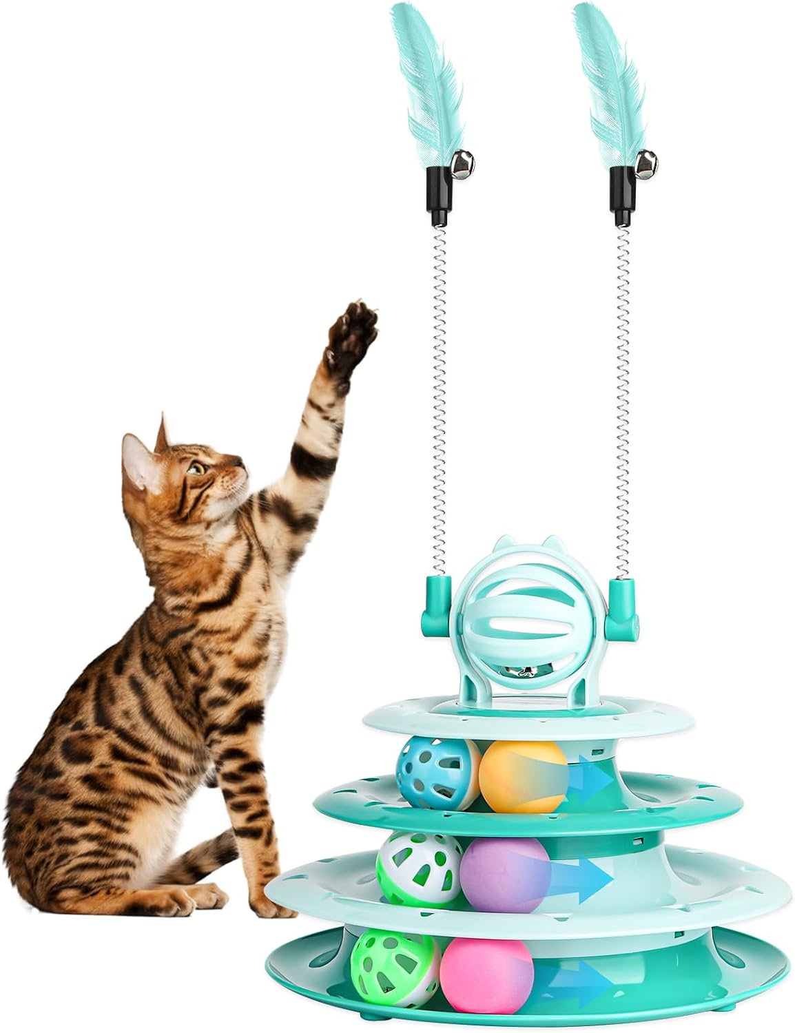 猫おもちゃ 室内猫用 子猫おもちゃ 猫用知育玩具 猫おもちゃボール