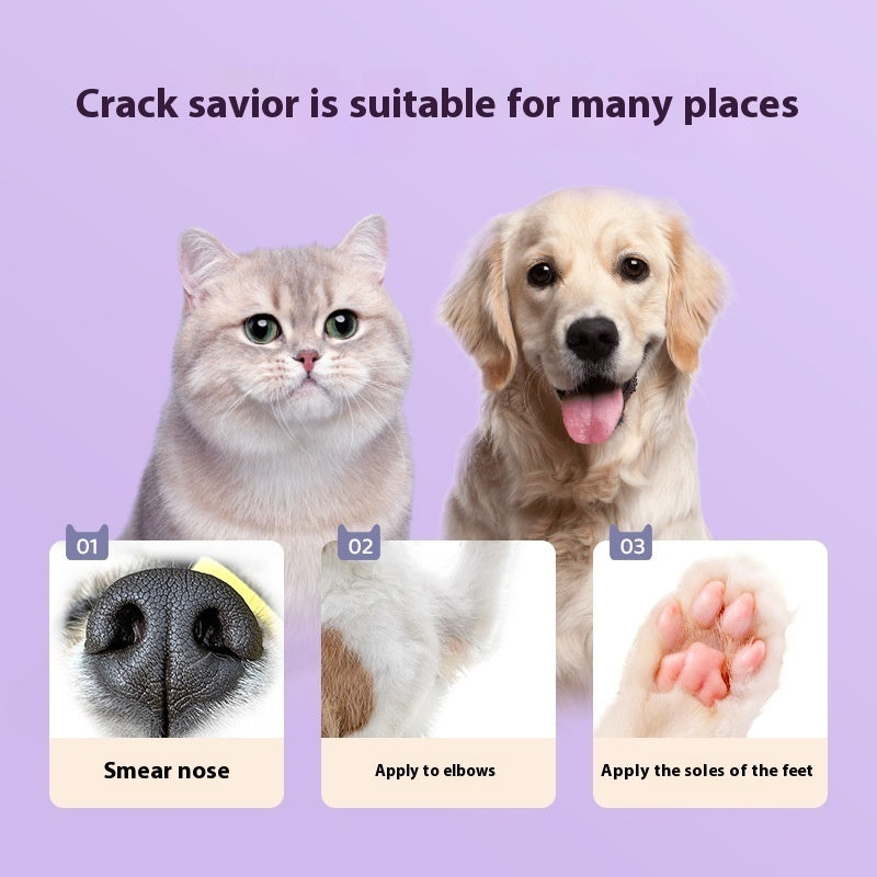 ペットフットクリーム 猫 犬 潤滑肉球ケアクリーム フットケア